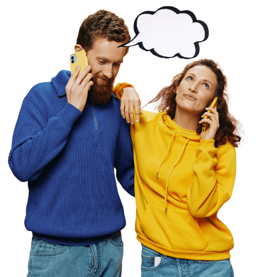 atención al cliente con dos personas en españa las 24 horas 7 días