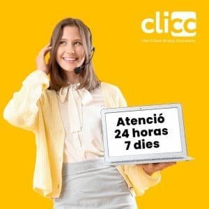 Atenció al client 24/7 Clicc